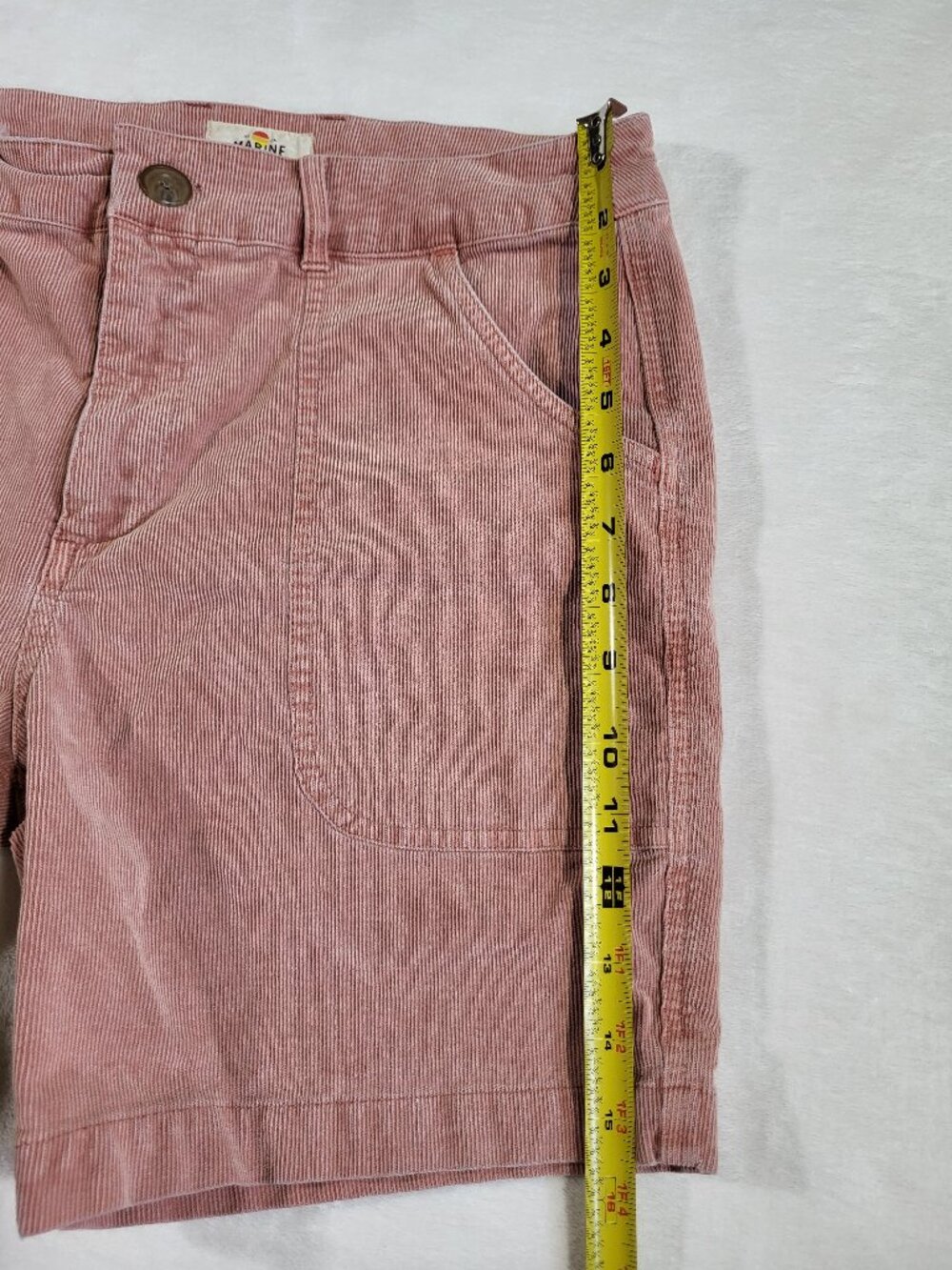 Marine Layer - Corduroy Men’s Shorts - Light Pink - Picture 10 of 13